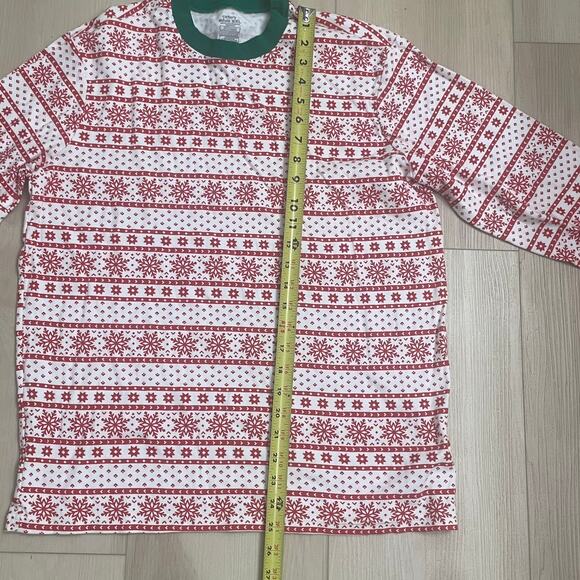 Carter’s Adult Unisex Christmas Pajama Set – Sz XXL – Red/White Snowflake Print - Picture 3 of 9